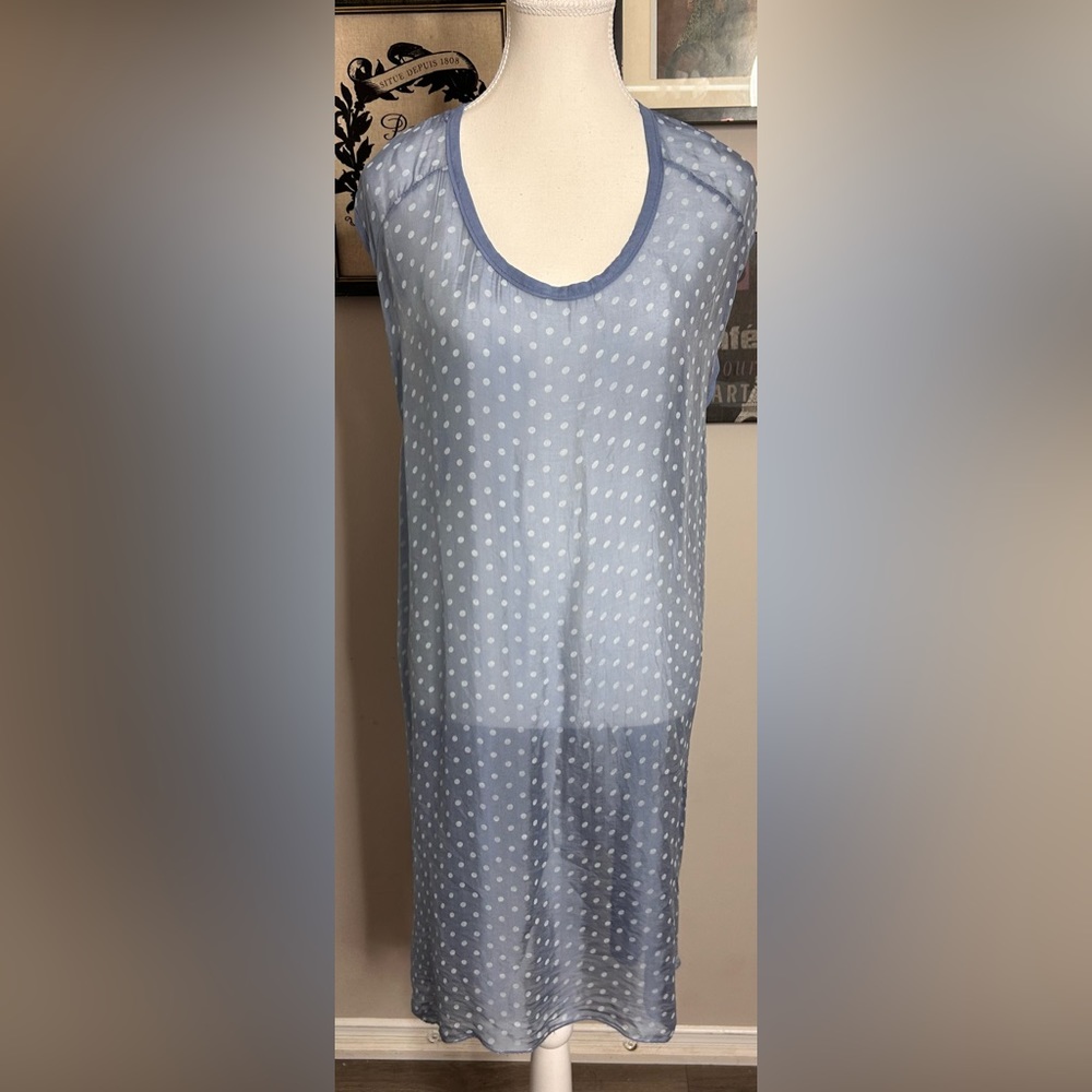Angela Mara 100% silk dress size large